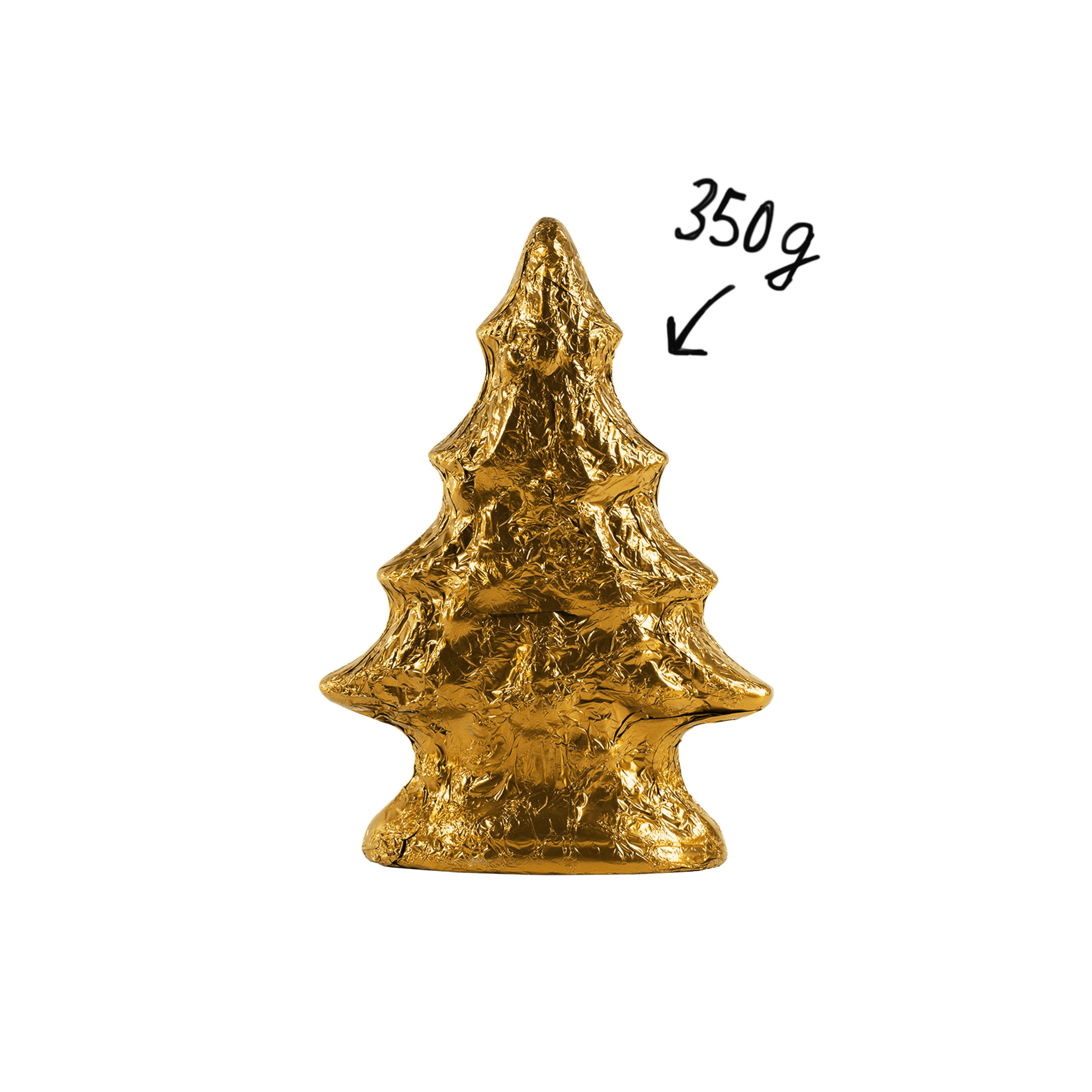 Weihnachtsbaum 350g Gold