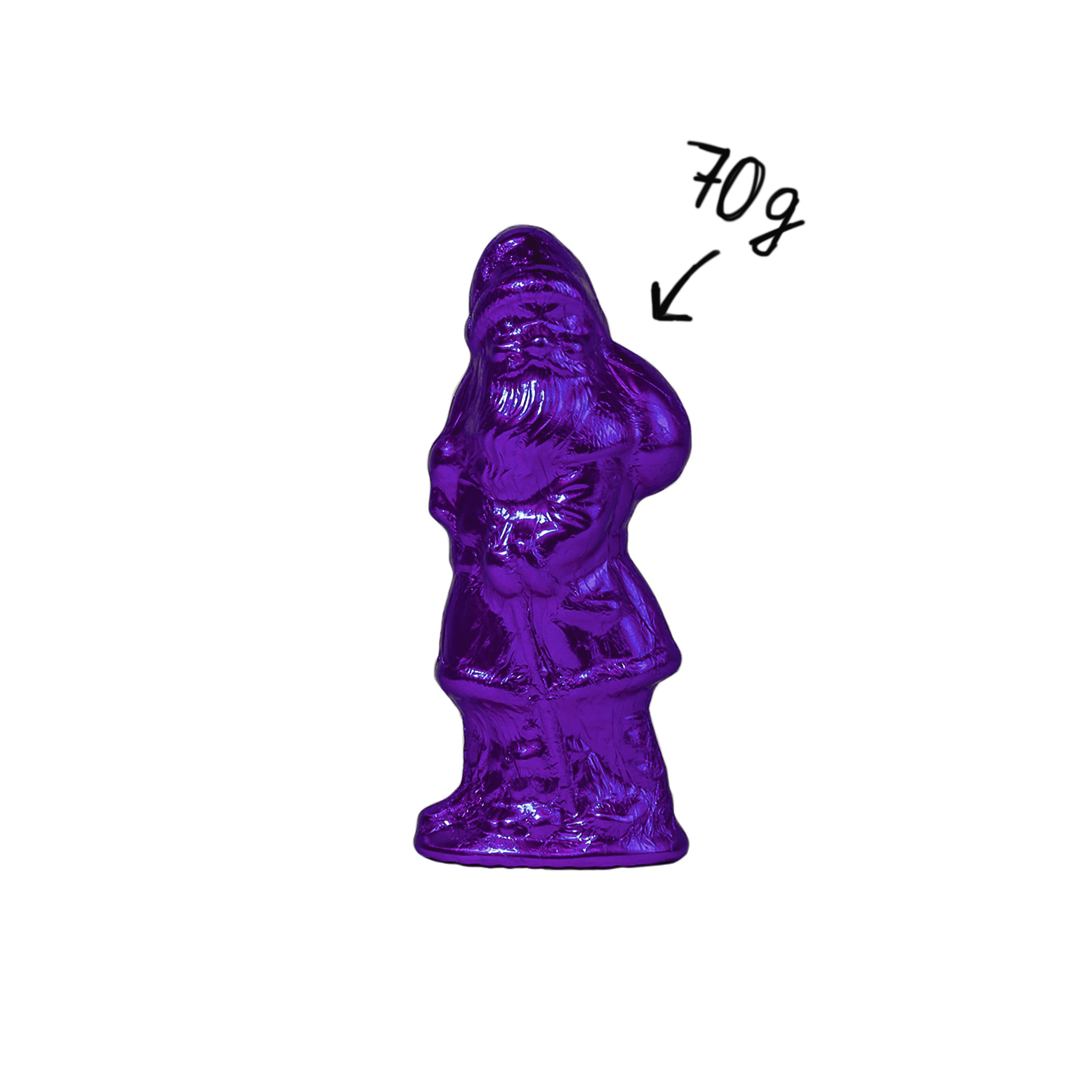 Weihnachtsmann 70g Marineblau