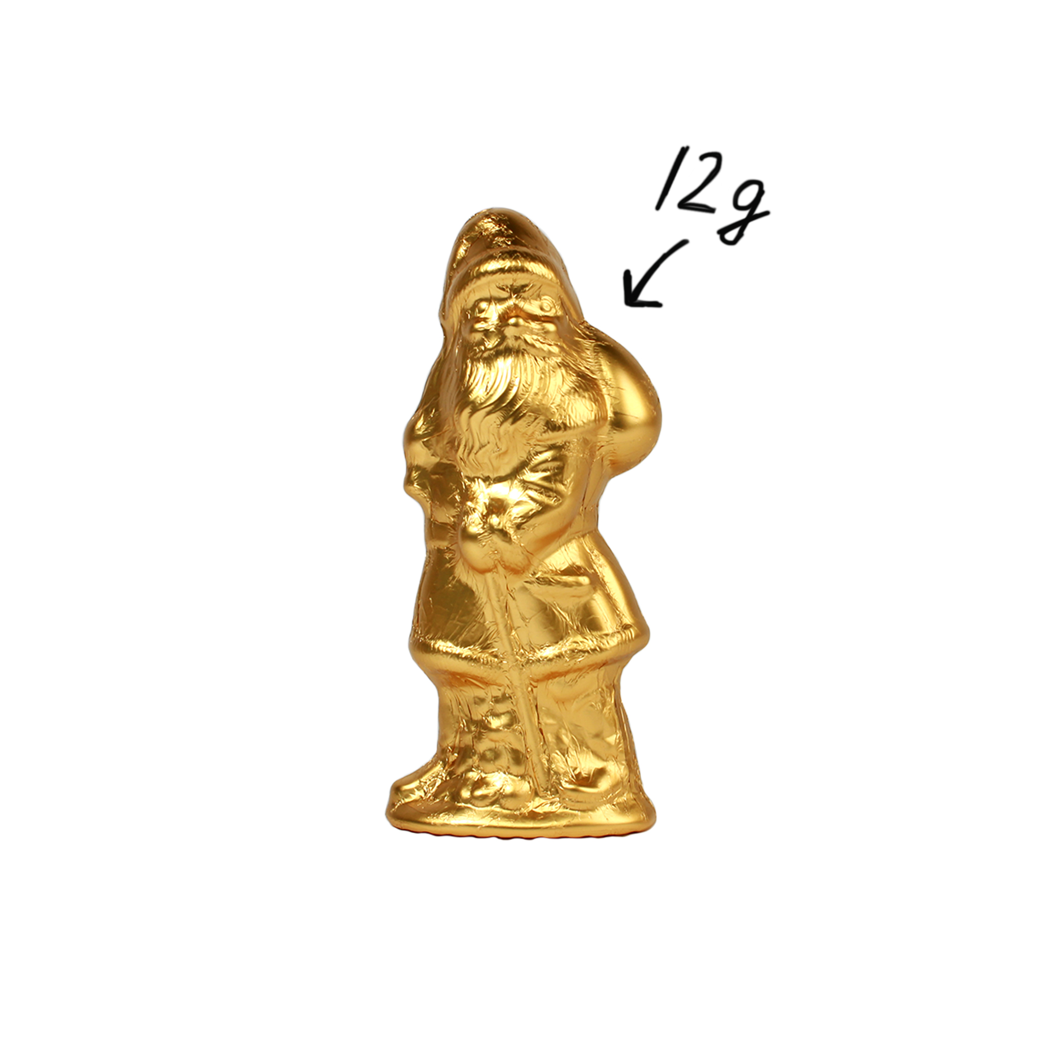 Weihnachtsmann 12g  Gold