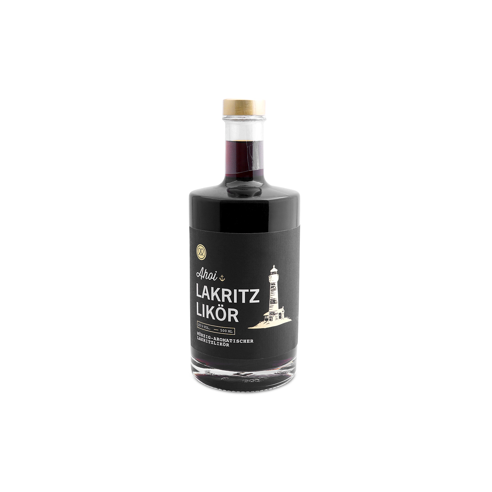 Ahoi Lakritz Likör, 500ml