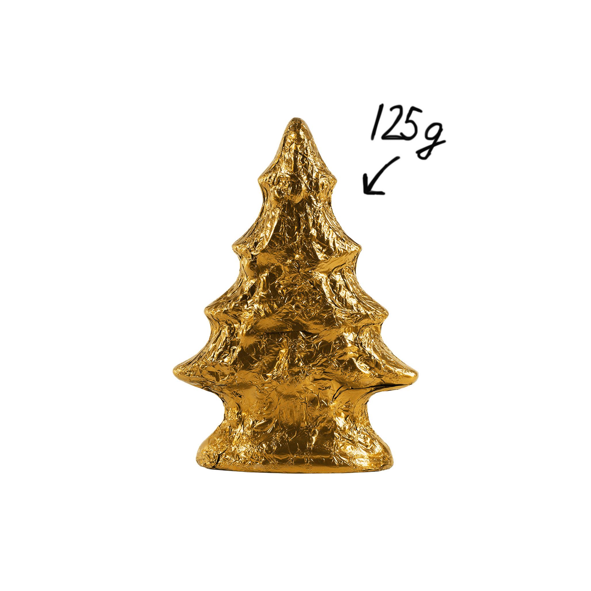 Weihnachtsbaum 125g Gold