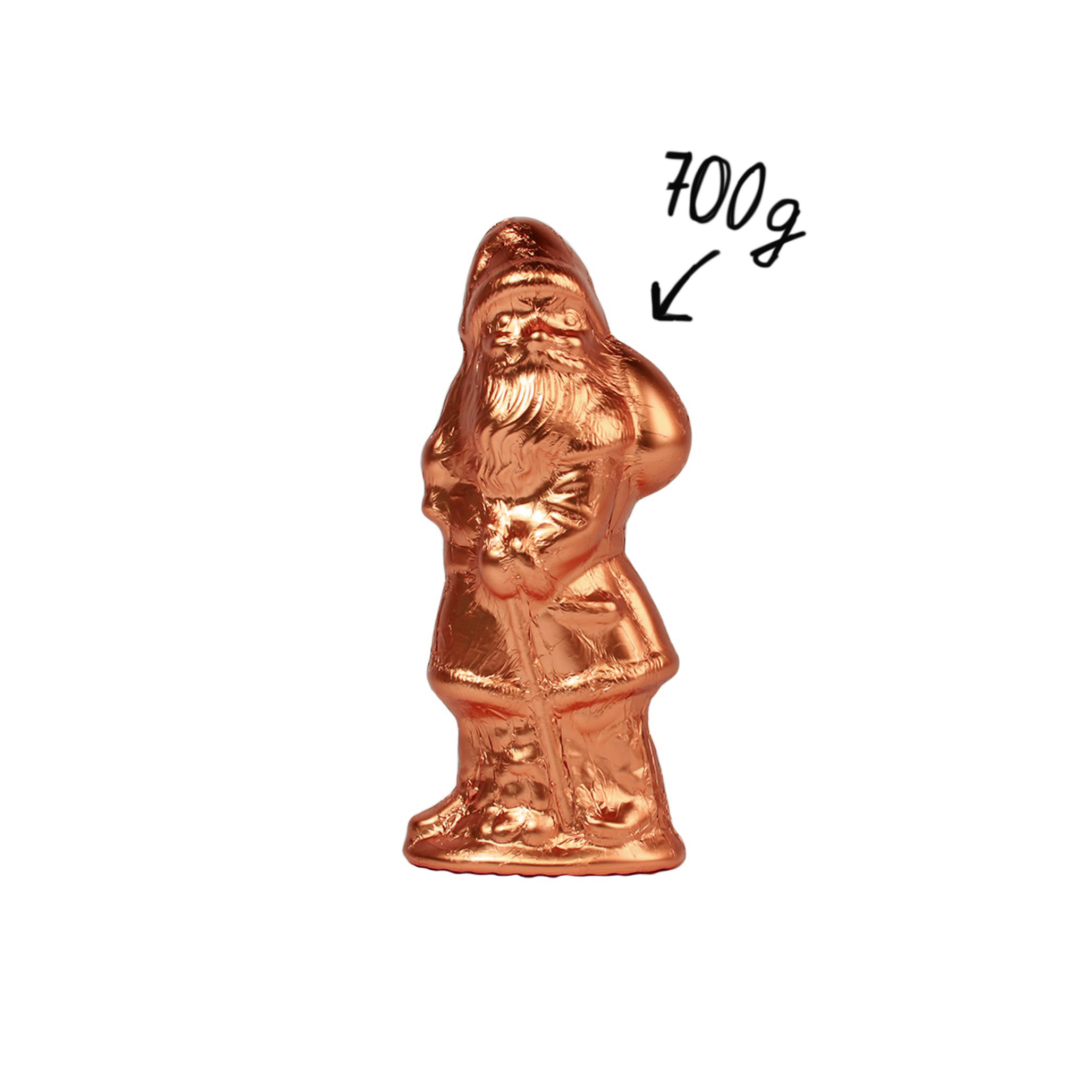 Weihnachtsmann 700g Kupfer