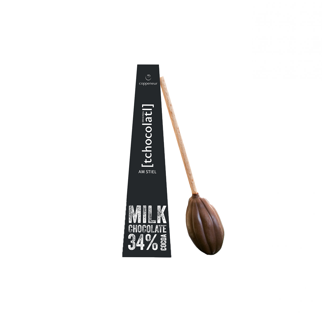 Trinkschokolade am Stiel, 34%