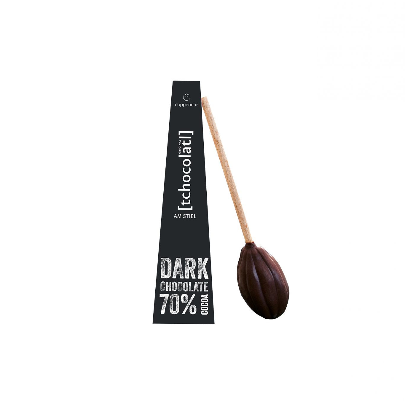 Trinkschokolade am Stiel, 70%