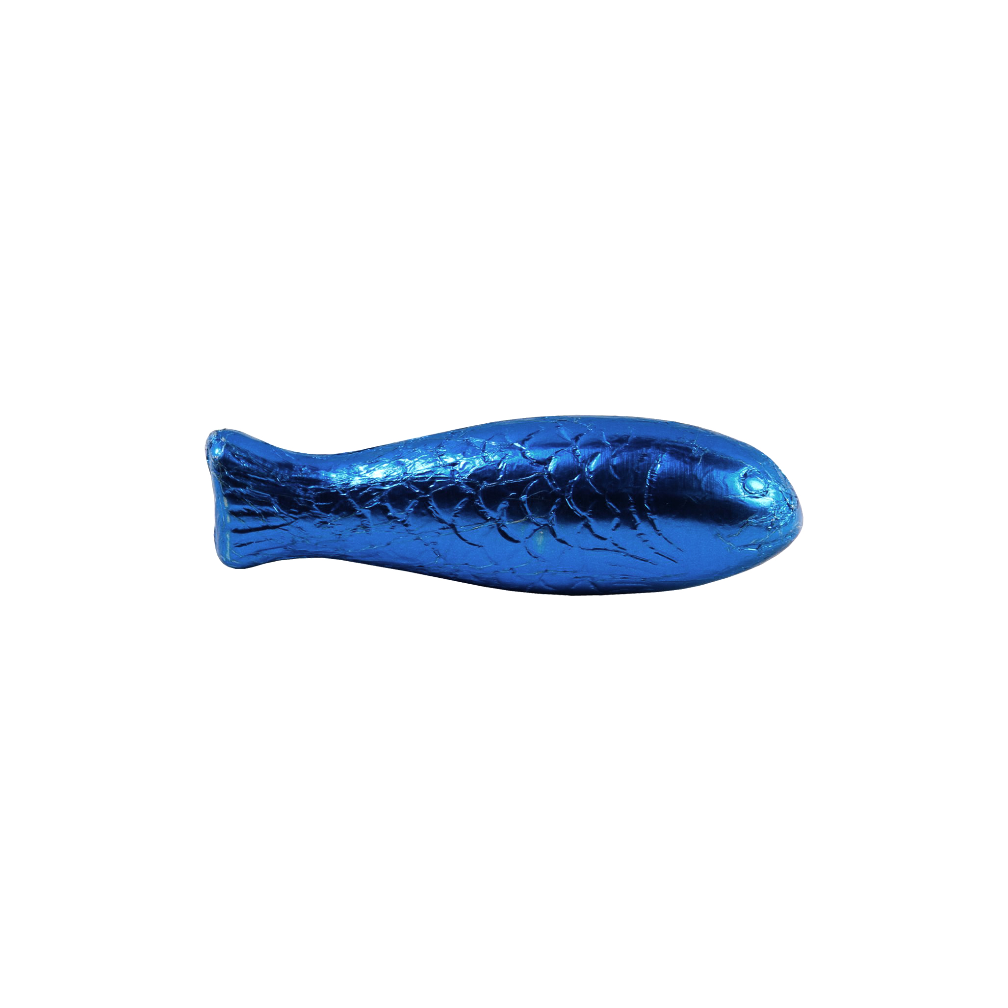 Kleiner Schokofisch Blau