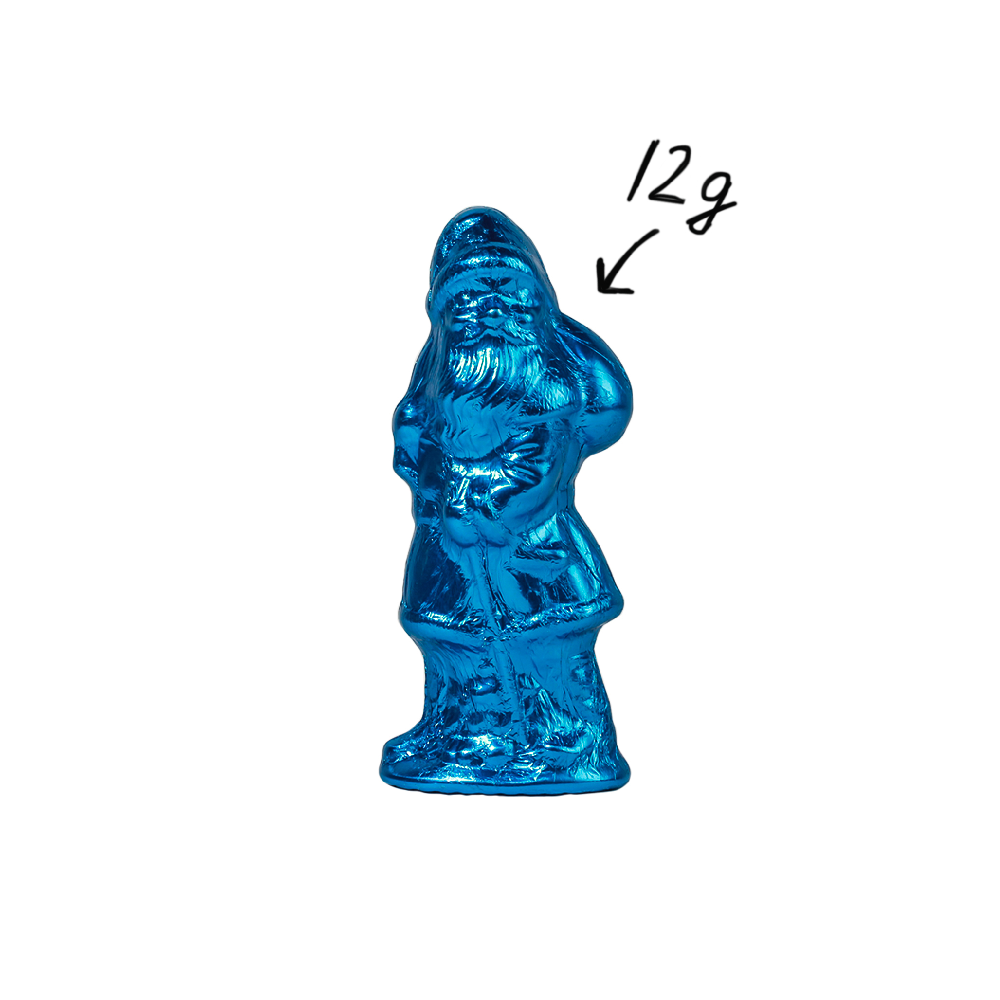 Weihnachtsmann 12g Blau