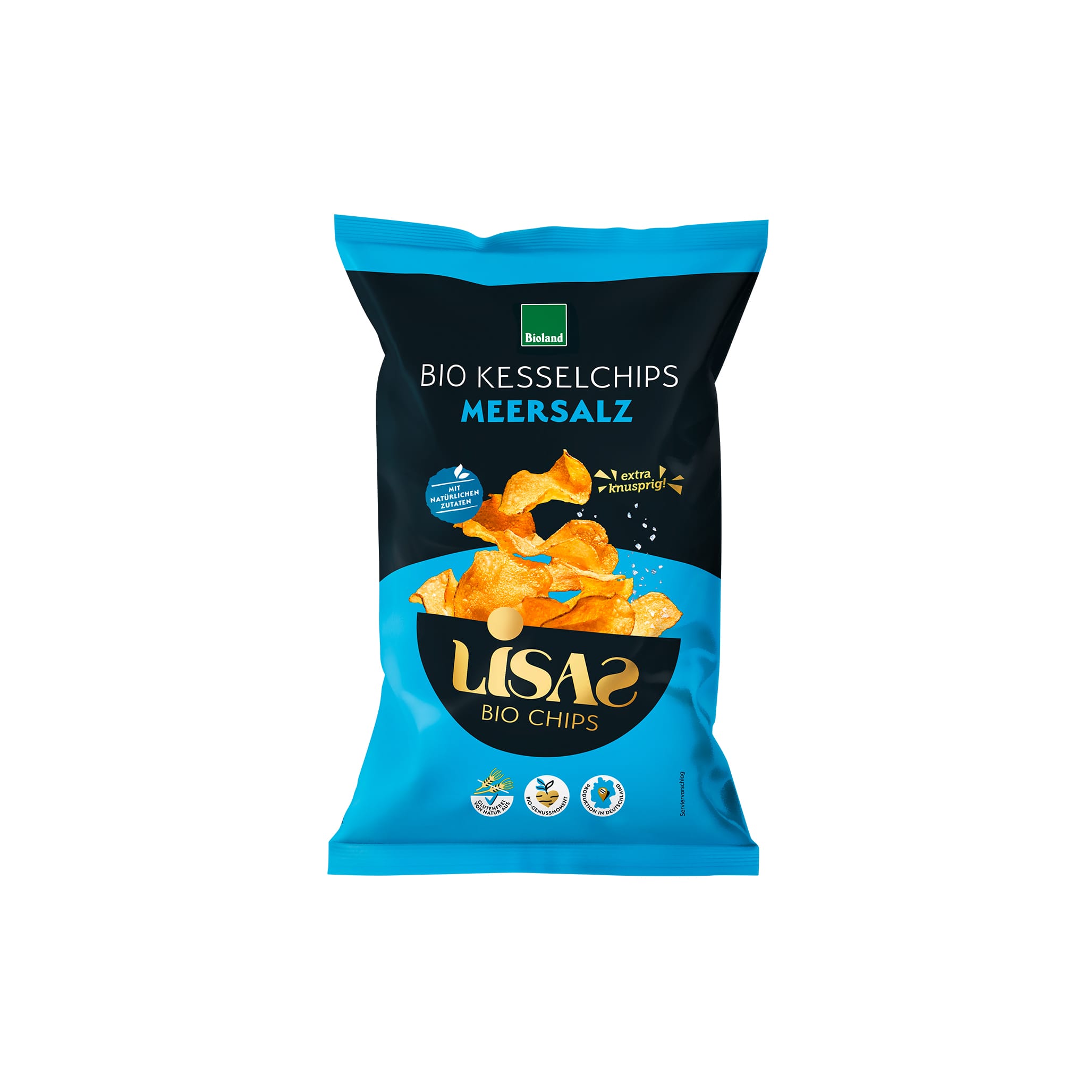 Bio-Kesselchips Meersalz
