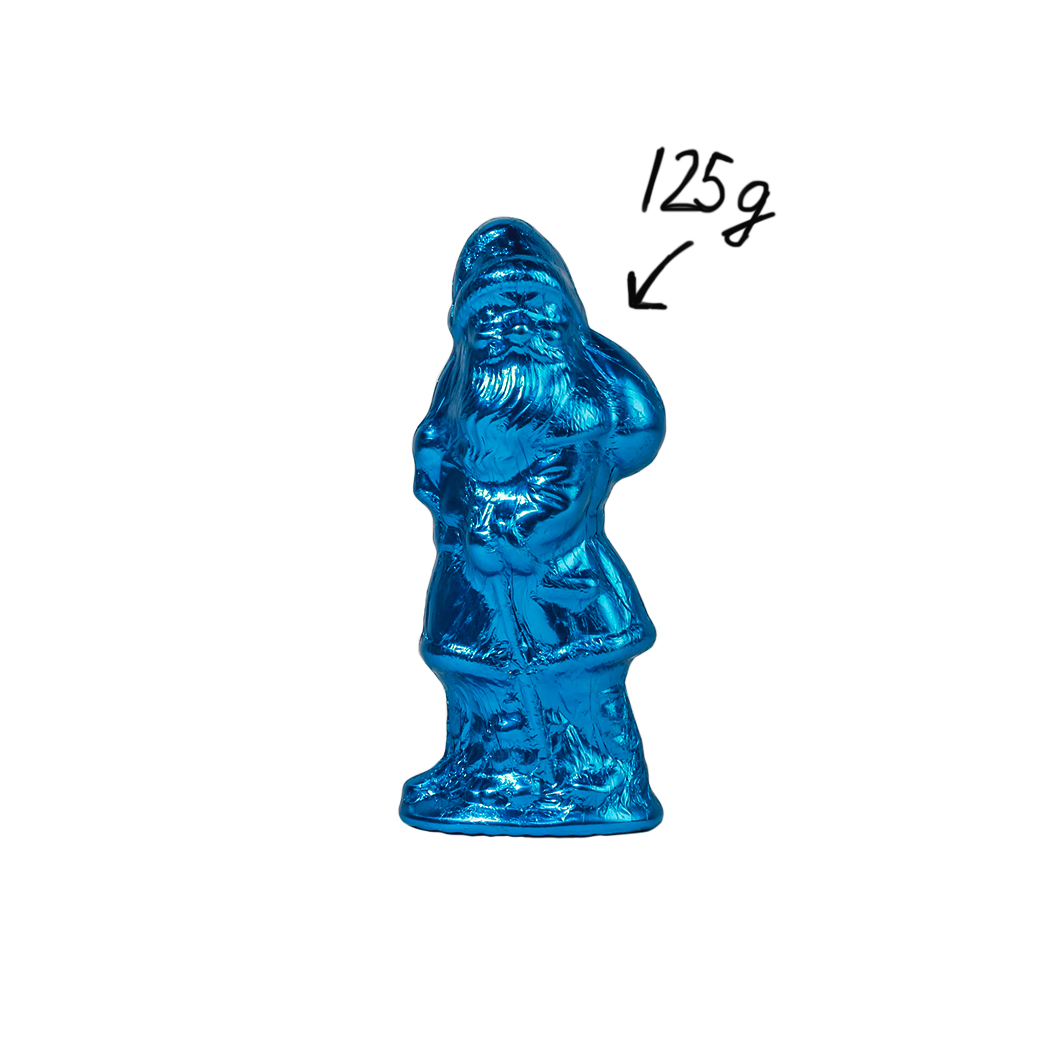 Weihnachtsmann Blau